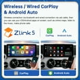 thumbnail image 3 of Road Top Android 1312.3 inch Car Radio Touchscreen  Car Stereo for Mercedes Benz GLK Class X204 GLK250 GLK300 GLK350 2009-2015 NTG4.5/4.7 Wireless Carplay, Android Auto, Camera, Navigation, 3 of 9