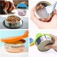 thumbnail image 3 of A set Reusable Pet Food Can Cover and Spoon Portable Dogs Cat Storage Tin Cap Lid Seal Cover Health Pet Supplies Pet Lids Can, 3 of 10