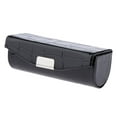 thumbnail image 7 of Cosmetic Lip Gloss Lipstick Case Holder with Mirror - Small Organizer Bag for Purse - PU Leather - Black, as described, 7 of 7