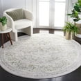 thumbnail image 2 of SAFAVIEH Palma Amanda Oriental Area Rug, Beige/Green, 8' x 8' Round, 2 of 8