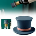 thumbnail image 2 of Miyuadkai Blue Magic Hat Wine Bottle Stopper - Airtight Seal for Red Wine, Beer Bottles - Reusable, Easy Clean, Decorative, 2 of 9