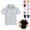Light Gray, variant on Toddler Polo Shirts Summer Back To School School Uniform Short Sleeve Comfortable Casual Lapel Collar T Shirts(Yellow,9-10 Years)