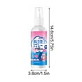 thumbnail image 3 of RAGUPEL Static Guard Spray 100ml Anti Static Spray For Clothes,Static Eliminator Spray For Fabrics,Wrinkle Release Spray For Clothing,Laundry Static Guard For Soft Comfortable Wear, 3 of 7