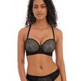 thumbnail image 2 of Freya Womens Tailored Underwire Molded Strapless Bra Black 38F, 2 of 2