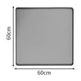 thumbnail image 5 of Refrigerator Floor Protector,Mini Fridge Silicone Mat,Fridge Under Mat,Laundry Guard for Washer & Dryer,Drip Tray Gray, 5 of 5