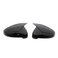 thumbnail image 1 of 2x cubiertas de espejo lateral trasero accesorios exteriores tapa de espejo retrovisor de coche izquierda derecha, 1 of 8