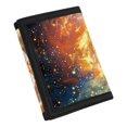 thumbnail image 2 of Uourmeti Fiery Baseball Print Large Capacity Trifold Card Wallet, Polyester Fabric Kids Trifold Wallet Compact Children's Wallet for Travel Shopping, 2 of 6