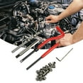 thumbnail image 2 of 25Pcs M-10 x 1.0 Thread Repair Kit Helicoil Compatible 10mm Damaged Threads, 2 of 7