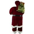 thumbnail image 4 of Northlight Standing Santa with Presents and Gift Bag Christmas Decoration  - 48", 4 of 5