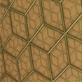 thumbnail image 1 of Ahgly Company Machine Washable Indoor Square Transitional Saddle Brown Area Rugs, 5' Square, 1 of 7
