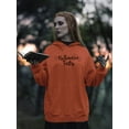 thumbnail image 2 of Halloween Party. Hoodie Women -Image by Shutterstock, Female 3X-Large, 2 of 4
