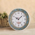 thumbnail image 2 of simhoa 11inch Super Mute Clock Non Ticking Wall Clock Home Office Decor Blue, 2 of 8