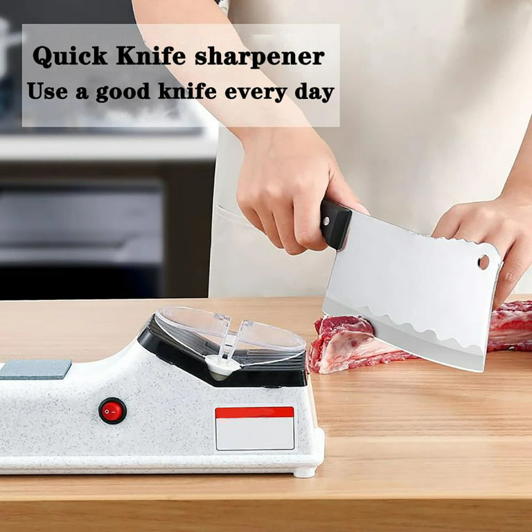  ELITRA HOME Professional Electric Knife Sharpener, 3 Stage  Chef Knife Sharpening Tool for Kitchen Knives, Pocket Knife Scissors &  Serrated Blades