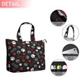 thumbnail image 2 of Paw Prints and Bones Travel Tote Bags for Women Carry On,Large Weekender Bags for Women Travel,Multi Functional Duffle Bag for Work,Shopping,Sports, 2 of 5