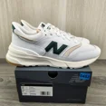 thumbnail image 1 of New Balance 997R Size 10.5 Mens White Green Casual Shoes Sneakers, 1 of 6