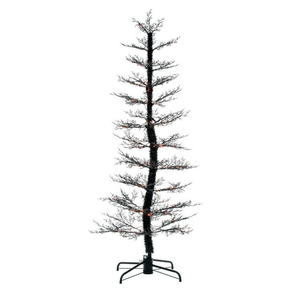 7 x 38" Black Cedar Spooky Tree 170Lt