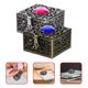 thumbnail image 5 of KAKOWELY 2 cajas delicadas para rosarios, estilo retro, caja decorativa para cuentas de oración, caja vintage para joyería., 5 of 5