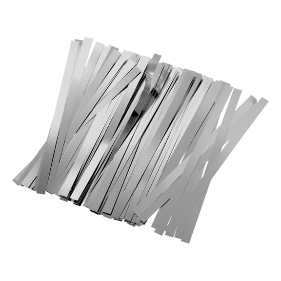 Unique Bargains 100pcs Car 99.6% Pure Nickel Strip Tape Plate 0.1x4x100mm for 18650 Battery Lithium Battery Pack Welding