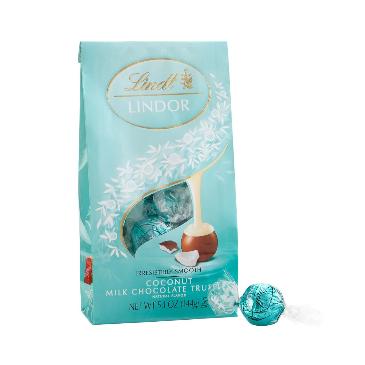 Product of Lindt Lindor Milk Chocolate Coconut Truffles, 3 pk./ 5.1 oz