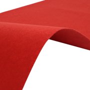 Non-Slip Red Carpet Runner, 101m (33ft) High-Density Polyester, Ideal for Hallways, Weddings, Prom, and Special Occasions