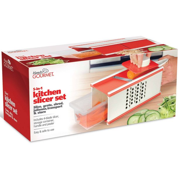Juego de cortadoras de cocina 5 en 1 Handy Gourmet JI-23705