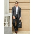 thumbnail image 3 of COOFANDY Men's One Button Sport Coat Blazer Lightweight Casual Formal Wedding Dress Jackets, 3 of 6