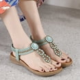 thumbnail image 4 of Sandalias Vestir Playa Verano Bohemian Arch Support Rhinestone para Mujeres, 4 of 9
