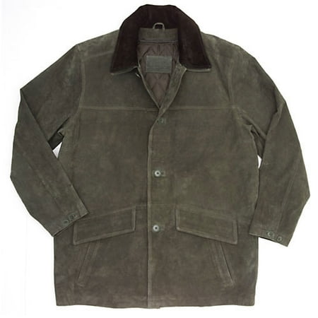 George - Big & Tall Men's Supple Suede Barn Coat