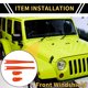 thumbnail image 2 of Cubierta del Brazo del Limpiaparabris Delantero para Jeep Wrangler JL JLU 18-24 y Gladiator JT 2/4 Puertas ABS Naranja, 2 of 6