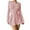 C-Red42, variant on DHFJKG Womens Sweaters Dress Knit Jacquard Slim Fit Solid Color Long Sleeve Scoop Neck Mini Dress Winter Cozy Dresses