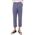 thumbnail image 1 of Jeans à Jambe Droite à la Mode Taille Haute Coupe Ajustée Denim Jeans Boyfriend Jeans Raccourcis, 1 of 2
