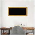 thumbnail image 7 of Amanti Art Black Cork Board Wood Framed Townhouse Gold Bulletin Board 34 in. x 16 in., 7 of 7