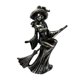thumbnail image 2 of Figura de bruja de Halloween, colección de estatuas, adorno de escritorio para gabinete Montar una escoba, 2 of 9