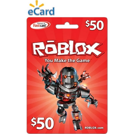 Roblox $50 Game Card, [Digital Download] - Walmart.com