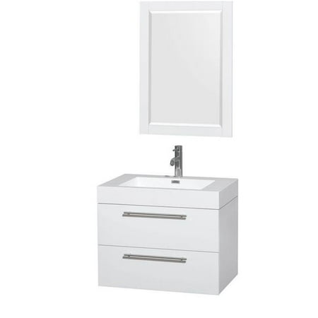 Wyndham Collection Wcr410030sgwarintm24 30 In Single Bathroom