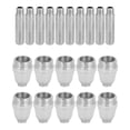 thumbnail image 3 of Electrode Tip Nozzle Kit, 20Pcs Small Replacement Plasma Cutting Torch Consumables Easy To Install  For AG-60 SG55, 3 of 8