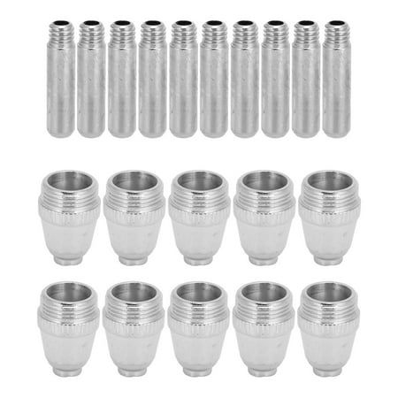 

20Pcs Plasma Cutting Torch Consumables Electrode Tip Nozzle for AG-60 SG55 Cutter