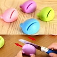 thumbnail image 3 of Cheers Cartoon Shape Knife Sharpener Kitchen Knives Sharpener Whetstone for Sharpening, 3 of 8