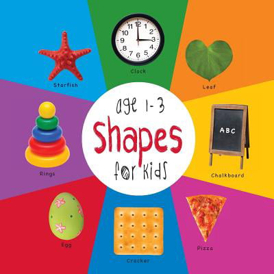 Shapes for Kids Age 1-3 (Engage Early Readers : Children's Learning Books) with Free