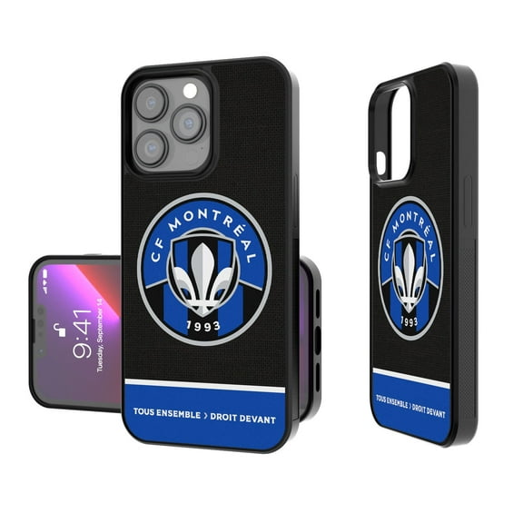 CF Montreal iPhone Endzone Solid Design Bump Case