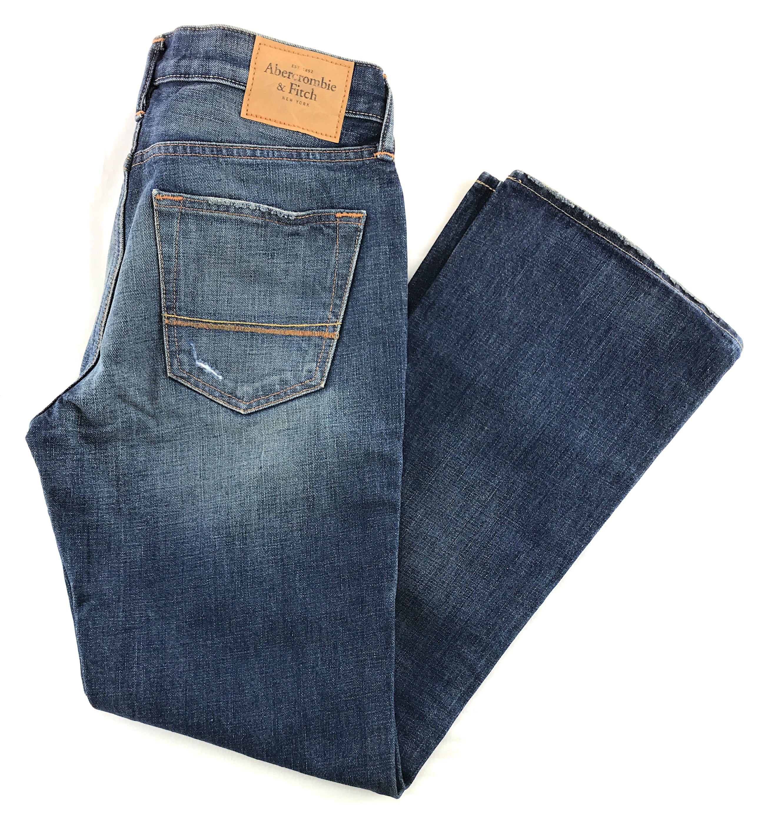Abercrombie & Fitch Mens Boot Cut Jeans