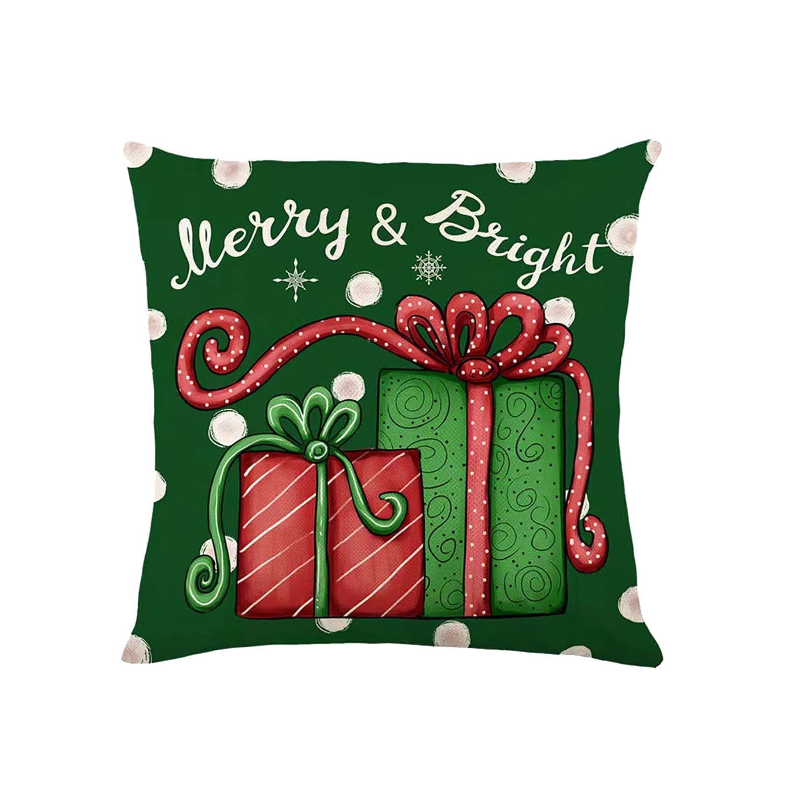 Christmas Pillow Covers Festival Decorations Pillow Covers Decoration
