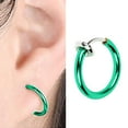 thumbnail image 1 of Boucles d'Oreilles Mode à Ressort Non Percées Clip Nez Lèvre Bijoux Sans Perforation Cerceaux, 1 of 3