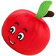 thumbnail image 1 of Juguetes chirriantes para perros con forma de manzana, 1 of 2