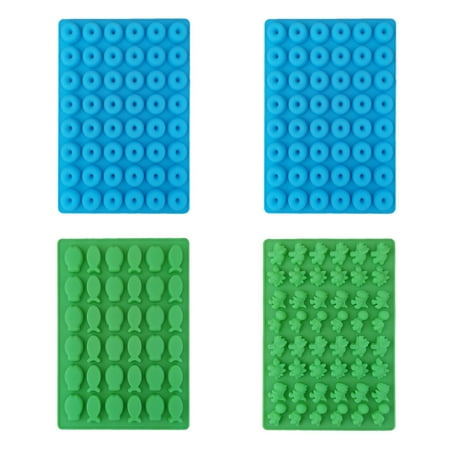 

4pcs Cute Baby Silicone Fondant Cake Mold Kitchen Baking Mold for Cake Cupcake F