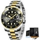 thumbnail image 1 of LIGE Top Brand Luxury Fashion Diver Watch Men 30ATM Reloj de fecha a prueba de agua Relojes deportivos Mens Reloj de pulsera de cuarzo Relogio masculino Tan Jianjun  unisex, 1 of 2