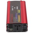 thumbnail image 4 of Inversor De Corriente Para Coche De 2000W, Adaptador Convertidor De Cargador Usb, Onda Sinusoidal Modificada, Cc 12V/24V A Ca 220V Yuarrent VI003115-00, 4 of 7