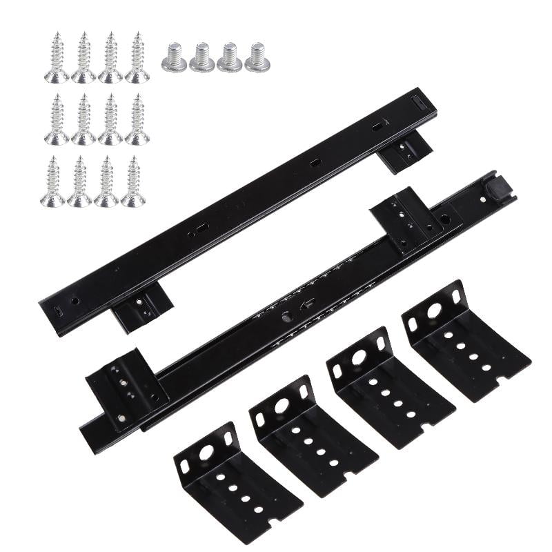 Computer Keyboard Sliding Tray Under Desk Keyboards Drawer Stand