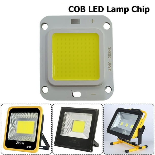 Chip de lámpara LED COB 12V 30W fuente de luz del proyector para reflector blanco