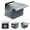 A#065 Gray, variant on Reusable Grey Non-Woven Fabric Vacuum Cleaner Dust Bags, Durable Washable Universal Vacuum Filter Bags for Efficient Household Cleaning A#065 Gray